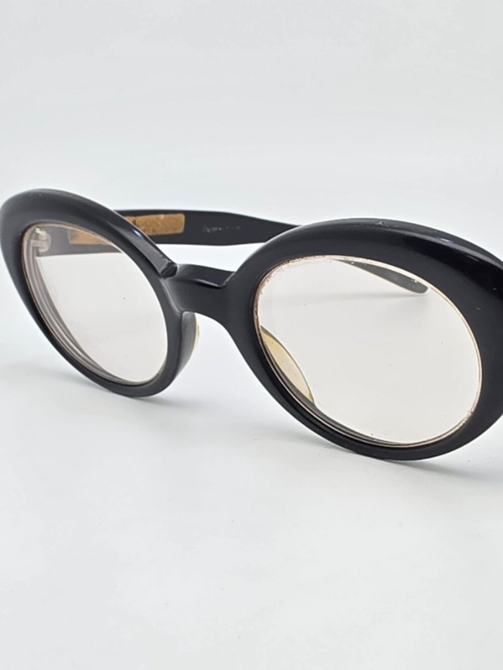 Rodenstock SCHW Sibylle Black Cat Eye Eyeglasses Frame Germany 44-20-130